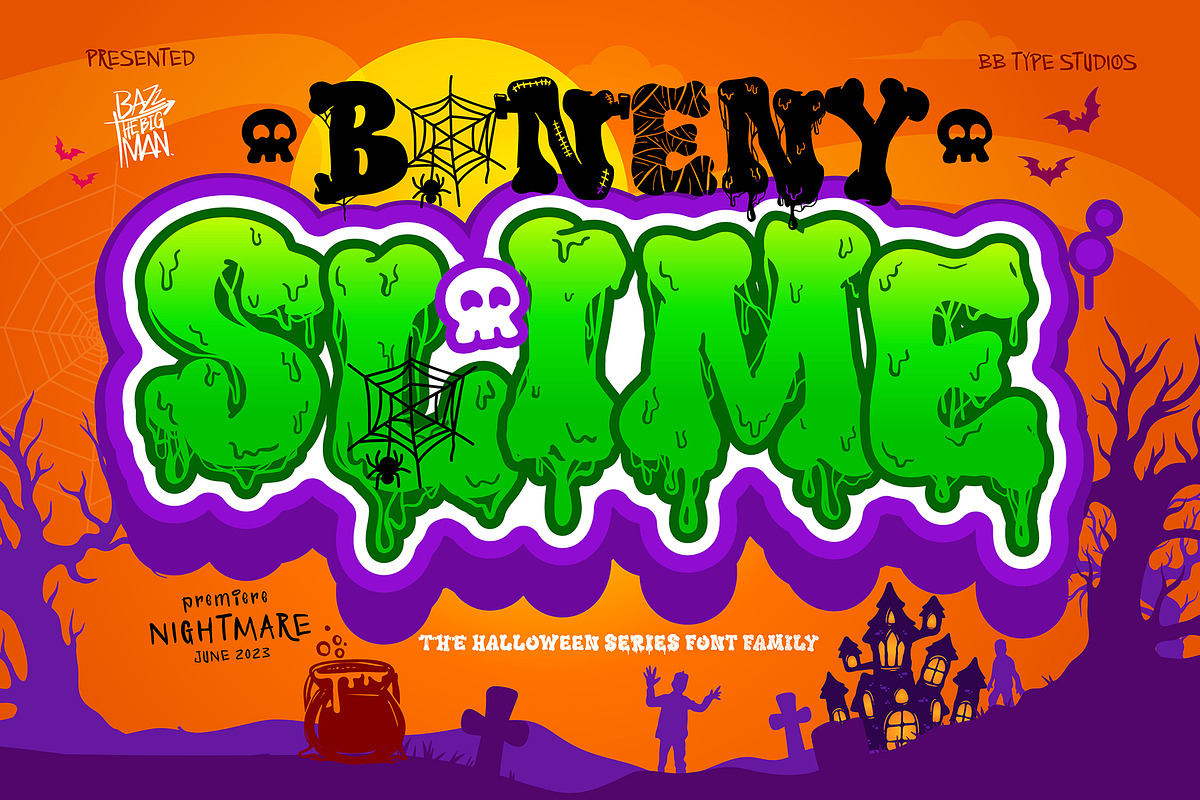 Boneny Font, a Handwritten Font by BBtypeStudios (Photo 1 of 12)