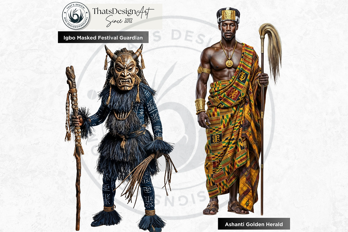 Traditional Folks World Cliparts, a Person Illustration by ThatsDesignArt (Photo 9 of 17)
