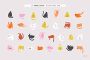 Cats and Flowers | 100% Hand drawn, an Animal Illustration by Olia (Thumbnail 9 of 14)