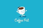 Coffee Pal - Coffee Logo Template, a Branding & Logo Template by Manudesign (Thumbnail 1 of 3)