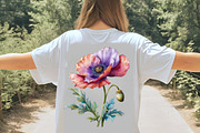 watercolor summer wildflowers clipar, an Illustration by GatewayDesign (Thumbnail 9 of 9)