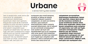 Urbane, a Sans Serif Font by Device (Thumbnail 3 of 6)