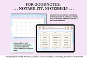 Cute Undated Digital Planner, a Stationery Template by Tas Creative Studio (Thumbnail 8 of 9)