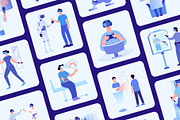 VR Illustration Art Set, a Technology Illustration by Brickclay (Thumbnail 5 of 9)