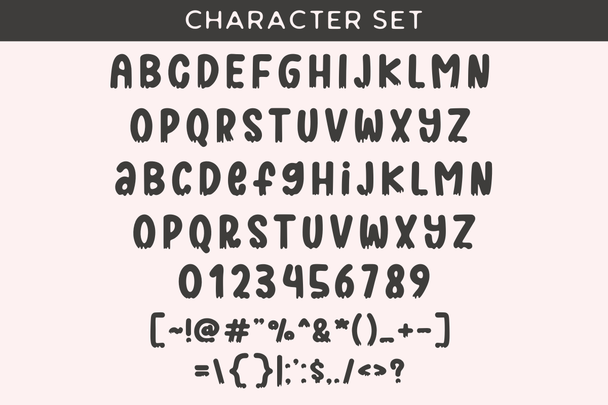 Scary Party - Spooky Display Font, a Handwritten Font by SaktiAvellin (Photo 3 of 8)