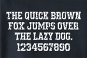 College Grunge –Varsity Display Font, a Slab Serif Font by KiddoGlyphs Studio (Thumbnail 3 of 5)