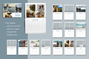 2026 Calendar. Photo Collage Layout. preview 5