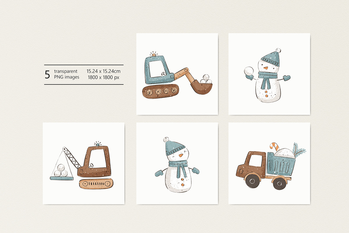 Winter construction, a Pattern Graphic by Olena Kuznietsova (Photo 3 of 9)