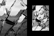 Broken Mirror Poster Effect, a Brushes & More by Design Squad (Thumbnail 3 of 4)