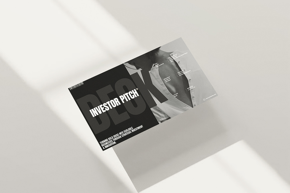 Pitch Deck Presentation Template, a Presentation Template by Studio Monova (Photo 7 of 15)