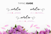 Kamelitta  - Beautiful Curvy Script, a Script Font by Almarkhatype (Thumbnail 7 of 10)