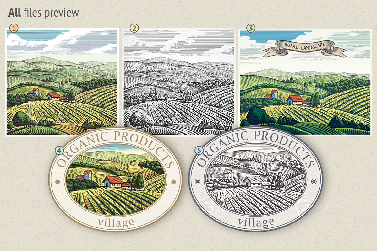 Rural landscapes., a Food Illustration by Countryside life (Photo 7 of 7)
