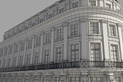 Neoclassic Corner Facade, an Architecture 3D Model by happy brush (Thumbnail 7 of 7)