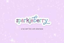 Sparkleberry Typewriter Serif