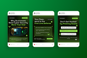 Cyber Security Instagram Post, a Social Media Template by Annora Studio (Thumbnail 4 of 6)
