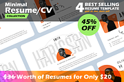 Resume/CV Bundle, a Resume Template by Reuix Studio (Thumbnail 1 of 21)