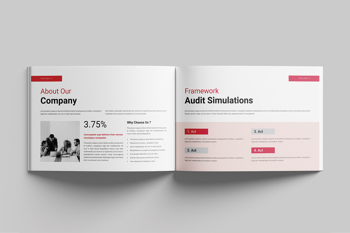 White Paper Template Landscape, a Brochure Template by Cleffon_Graphic_Studio (Photo 3 of 9)