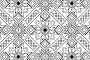 Geometrical seamless pattern, a Texture Illustration by SketchArtStudio (Thumbnail 4 of 7)