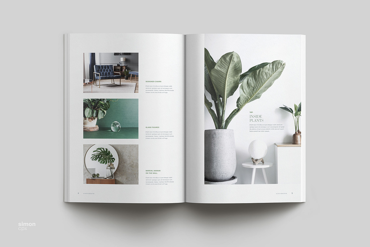 ACADIA Brochure / Magazine, a Brochure Template by Type Here Studio (Photo 8 of 13)