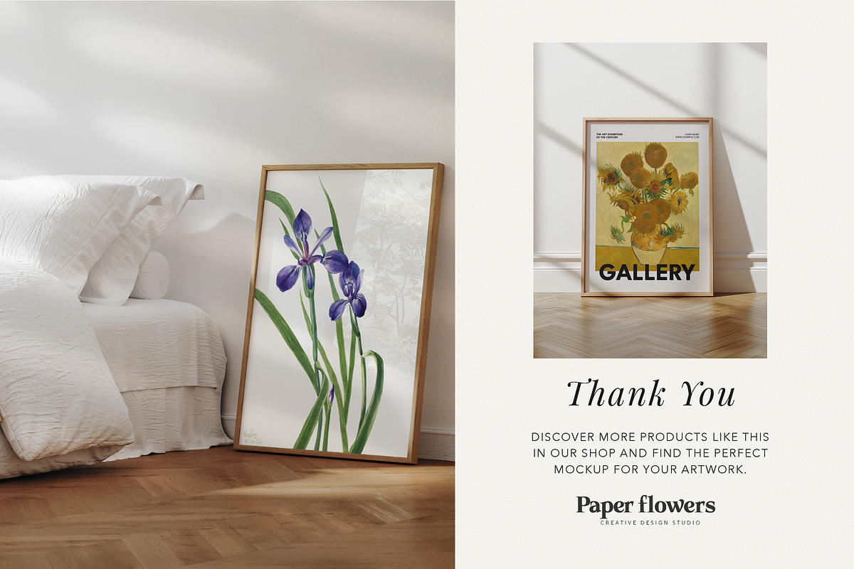 Bedroom Frame Mockup, a Mockup by Paper Flowers Studio (Photo 5 of 5)