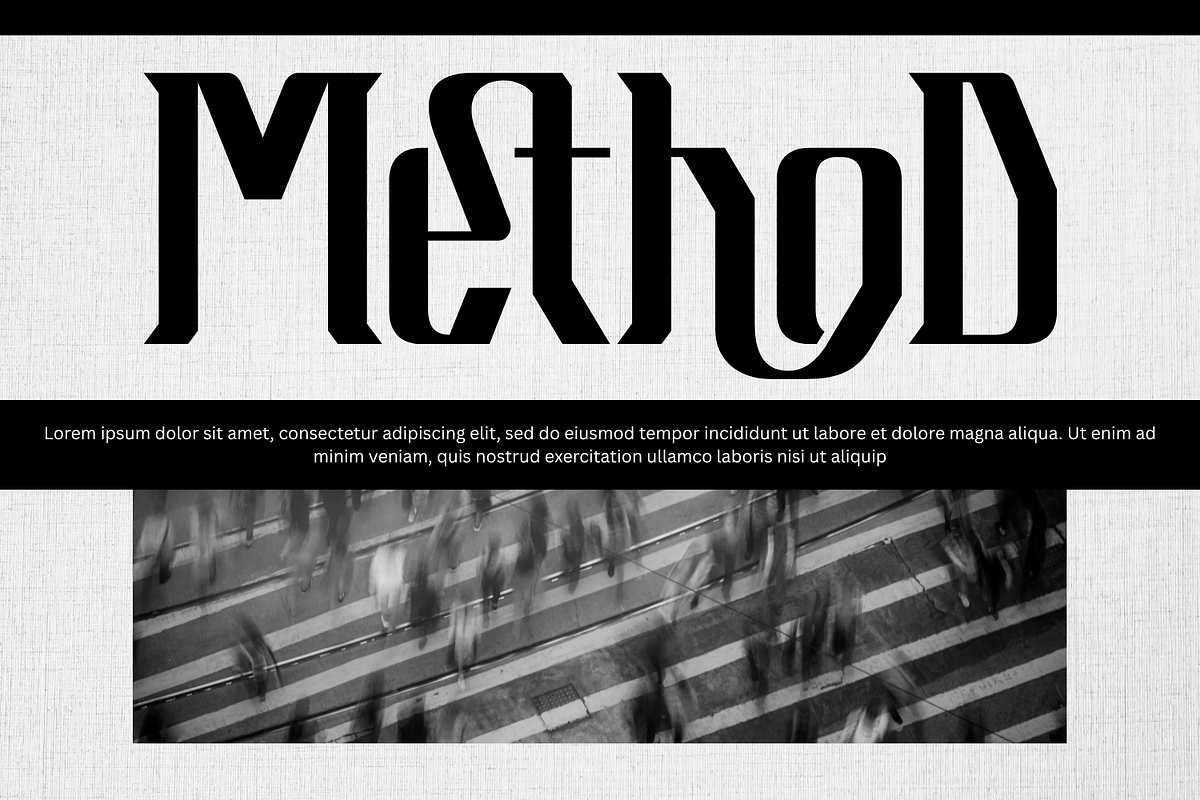 Misleading Exchanges Font, a Blackletter Font by 177Studio (Photo 3 of 8)