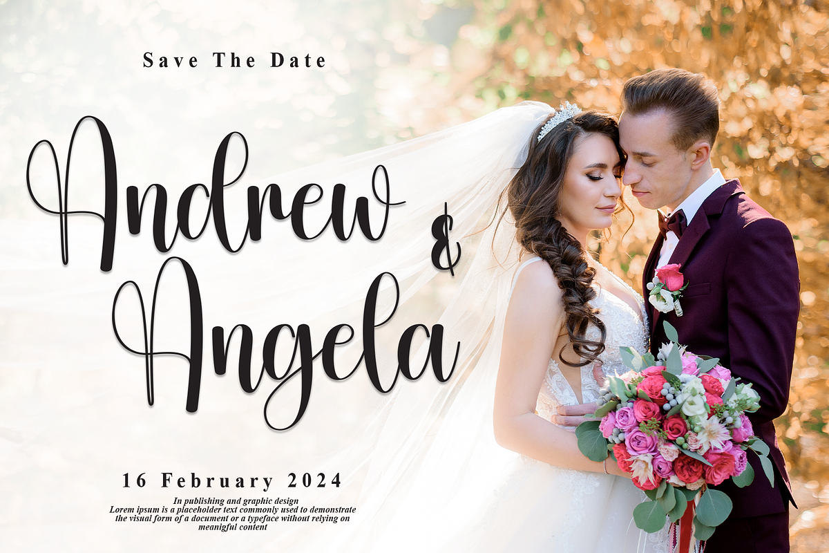 Valentine | Script Font, a Handwritten Font by Scratchones (Photo 2 of 9)