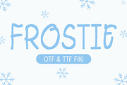 Frostie Ink | Handwritten font, a Handwritten Font by LivelyAutumn11.11 (Thumbnail 1 of 5)