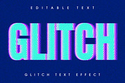 Glitch Text Effect Mockup, a Layer Style Add-On by ContestDesign (Thumbnail 1 of 2)