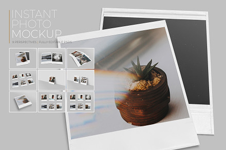 Instant Photo Mockup