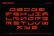 NCL GESROB - Cyberpunk Font, a Sans Serif Font by Enxyclo Studio (Thumbnail 10 of 14)