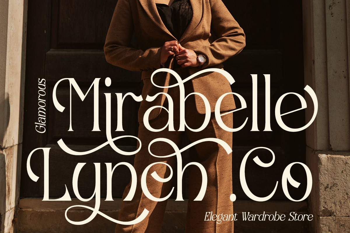 Varonde - Luxury Serif Font, a Font by RagamKata (Photo 4 of 10)