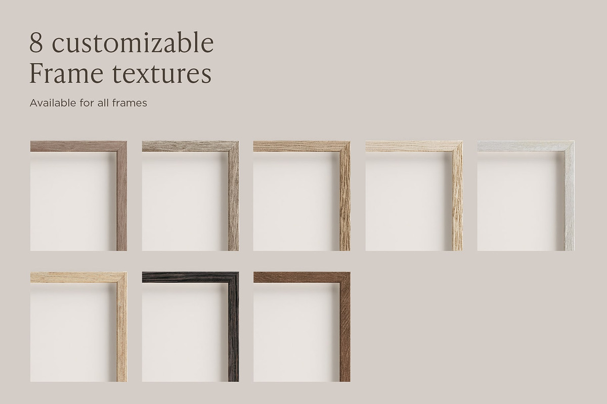 Frame And Artwork Mockup Kit 1, a Print Template by Ceacle Mockup (Photo 3 of 30)