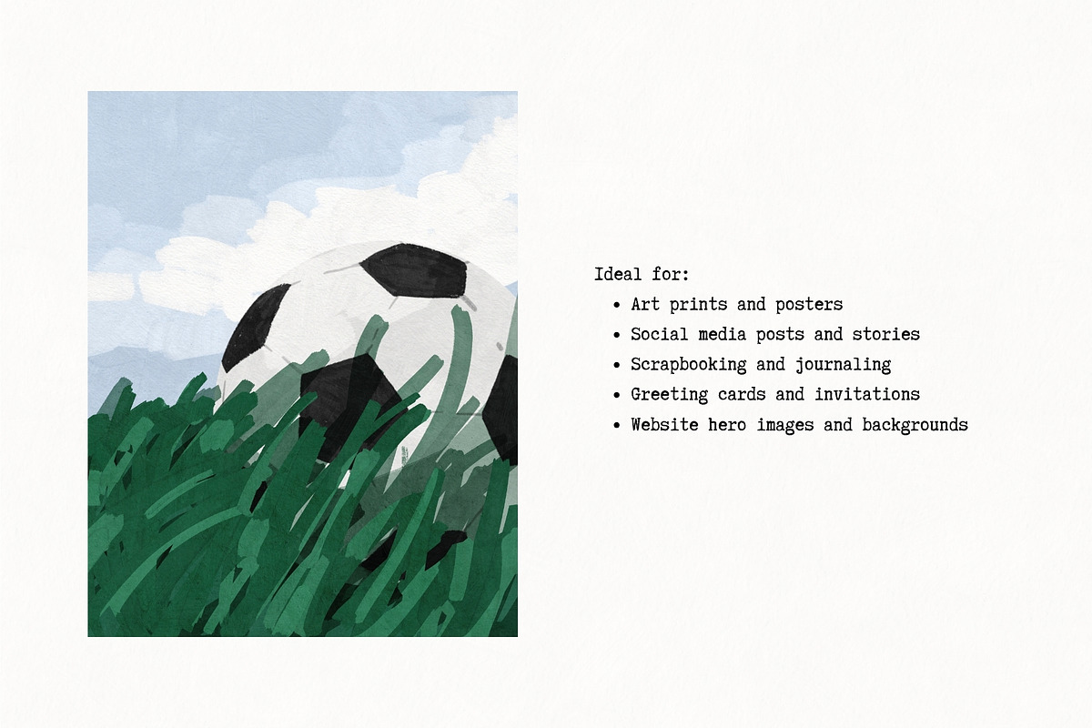 Match Day: Football Backgrounds, a Background Graphic by PaperJamLab (Photo 13 of 17)