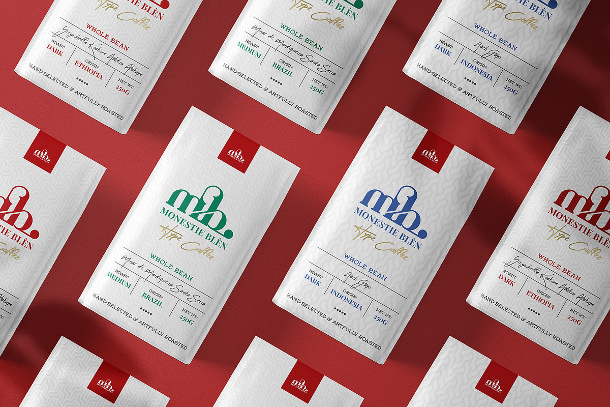 Monestie Blen Hype Coffee Bag Ai, a Marketing Template by fisihsani (Photo 3 of 6)