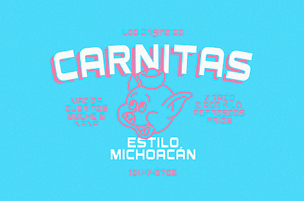 Vulka Reverse Contrast Typeface, a Sans Serif Font by YockMercado