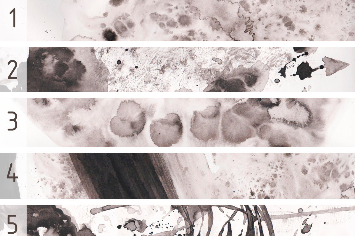 INK TEXTURES, a Texture Graphic by Elisa Ursa (Photo 4 of 6)