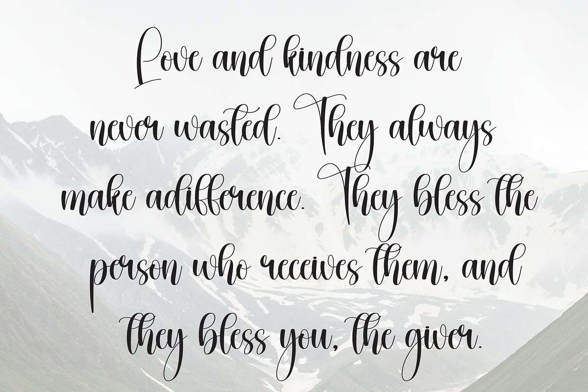 Holding | Script Font, a Handwritten Font by Scratchones (Photo 6 of 9)