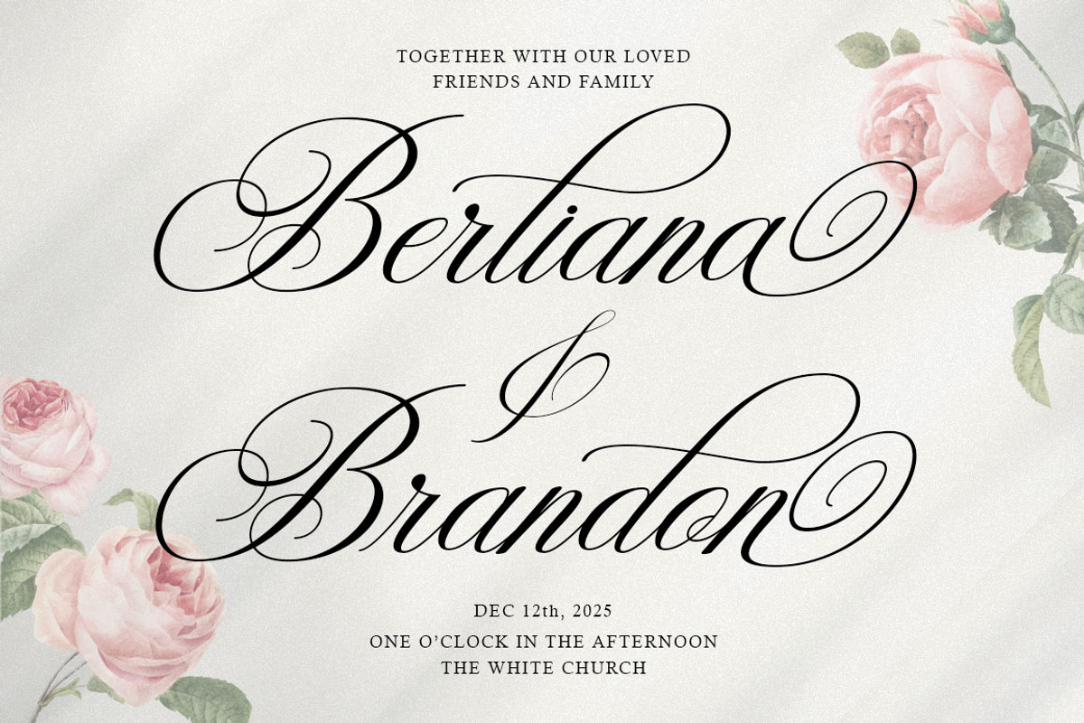 Wonderful Script, a Script Font by Has_rizal (Photo 2 of 10)