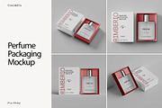 Perfume Packaging Mockup, a Packaging Mockup by Tokobeta (Thumbnail 1 of 7)