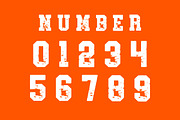 Varsity Chalk, a Slab Serif Font by Fourteen Letter (Thumbnail 5 of 6)