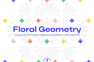 Floral Geometry / Graphic & Prints