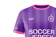 Soccer Jersey Mockups, a Shirt Mockup by artimasa (Thumbnail 3 of 5)