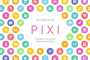 Pixi Icons, a Solid Icon by Scott Dunlap