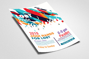 LGBT Pride Flyer Template