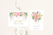 Boho Frames Floral Borders Wreaths, an Illustration by PawGraphic (Thumbnail 8 of 9)