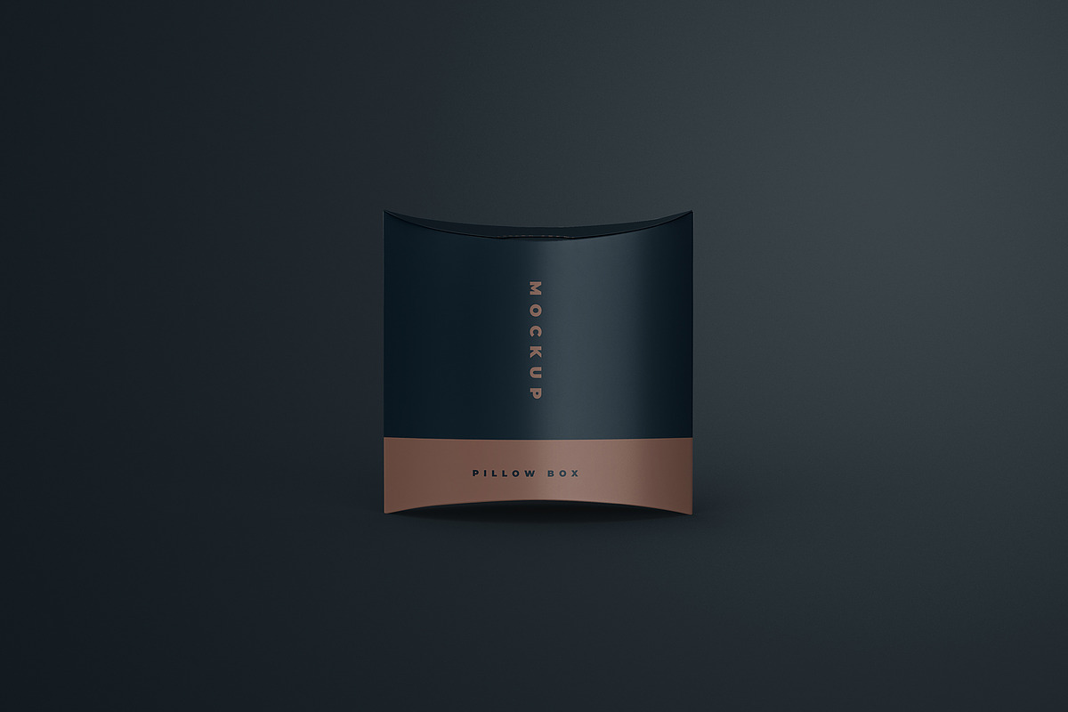 Square Pillow Box Packaging Mockup, a Packaging Mockup by Sheikhadesign (Photo 10 of 11)