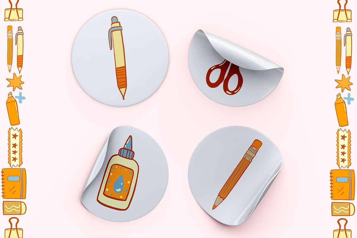 Back to School clipart patterns, an Education Illustration by Carpet Tapete Pretzel (Photo 7 of 18)