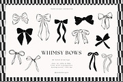 Whimsy Bows, a Decorative Illustration by PeDe Designs (Thumbnail 7 of 7)