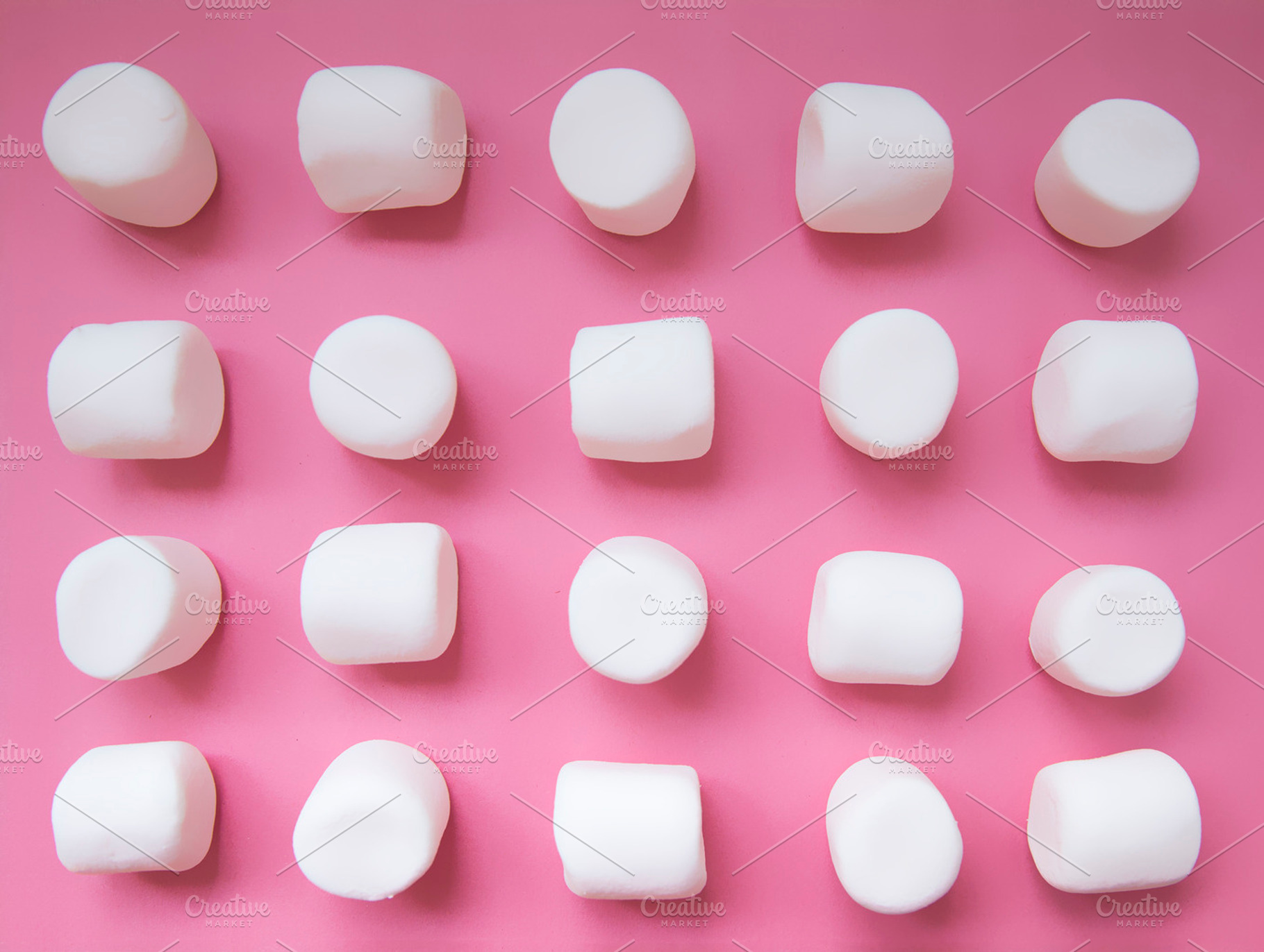 white marshmallows, a Food & Drink Photo by EvgeniiAnd