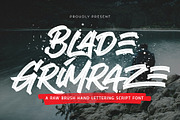 Grimraze - Brush Hand Lettering, a Script Font by Inviline.co (Thumbnail 1 of 12)